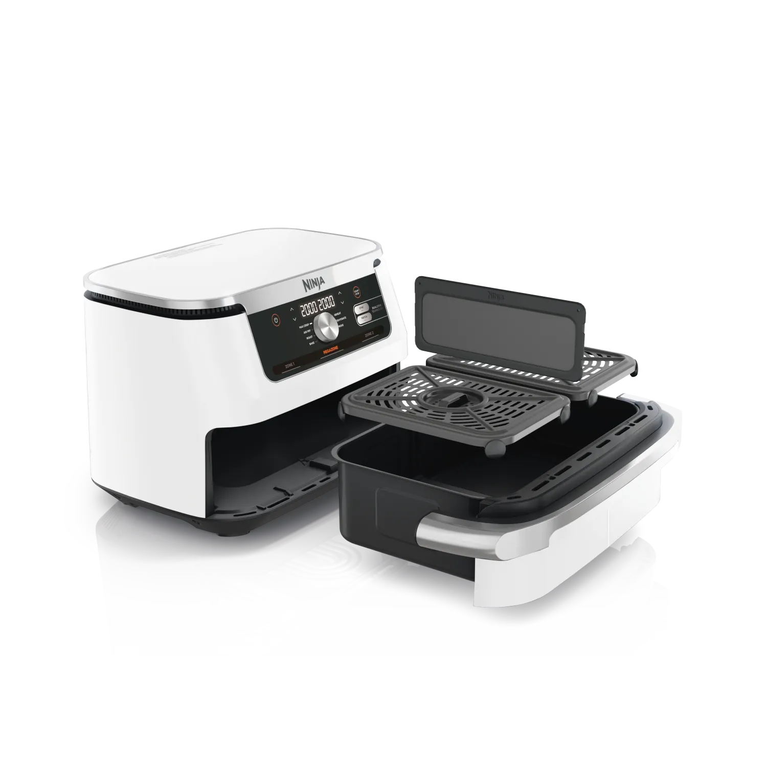 Ninja AF500EUWH Foodi FlexDrawer Dual Air fryer 10,4L - Biela