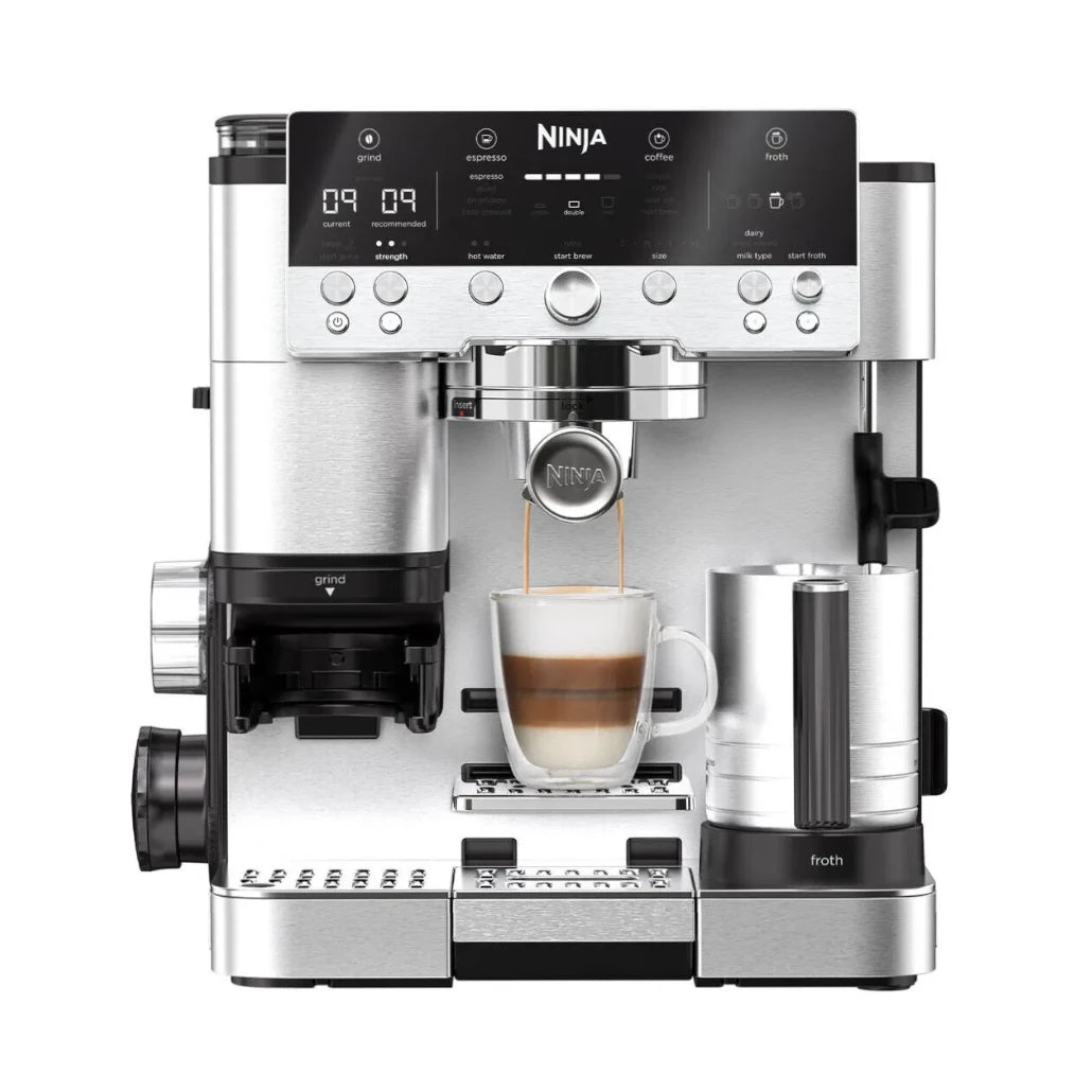 Ninja Luxe™ Café Premier 3 v 1 kávovar na espresso, prekvapkávanú kávu a Cold Brew – ES601EU