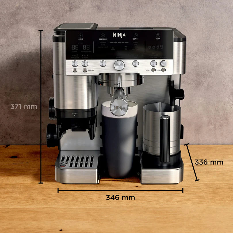 Ninja Luxe™ Café Premier 3 v 1 kávovar na espresso, prekvapkávanú kávu a Cold Brew – ES601EU
